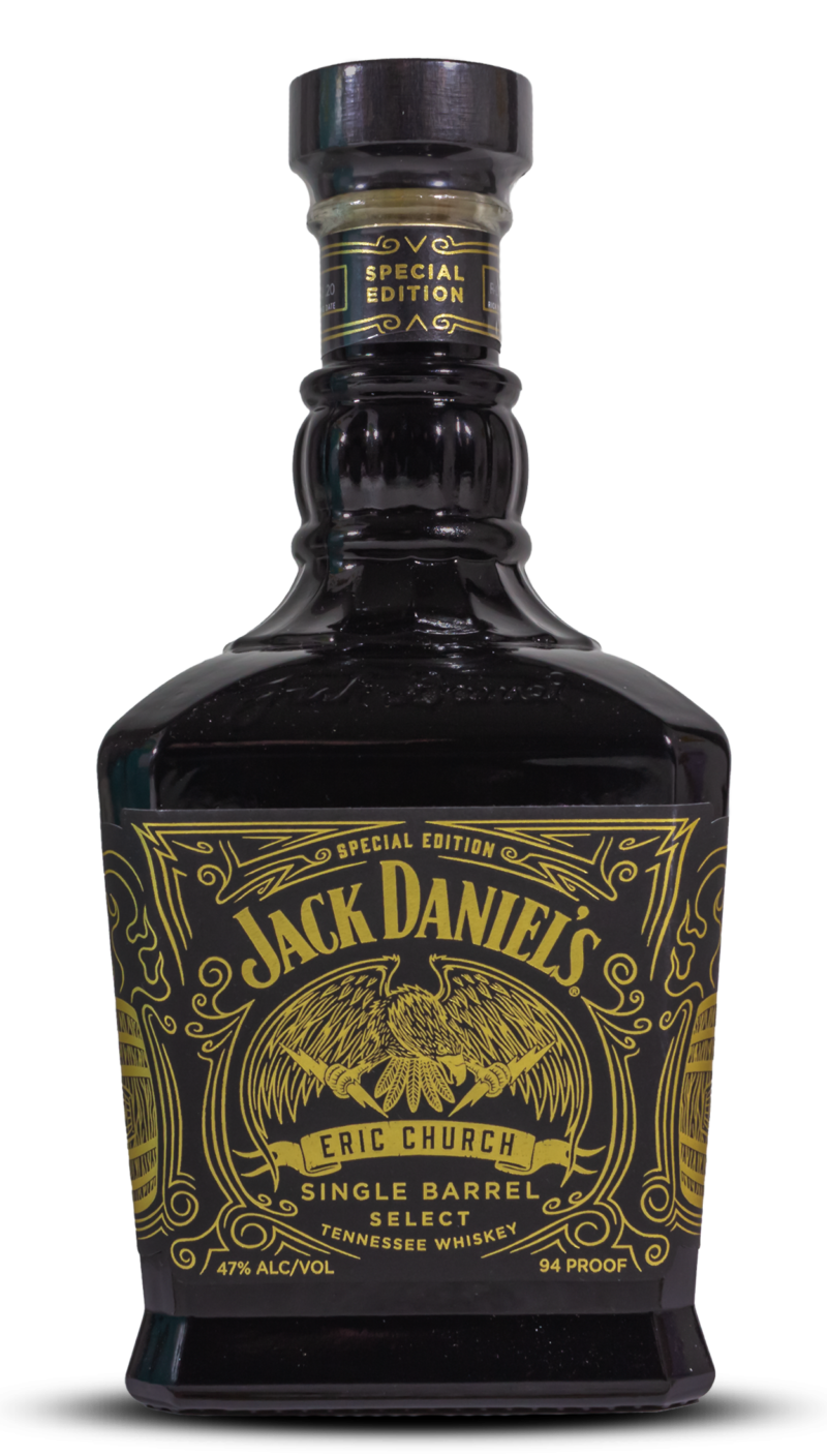 2017 Jack Daniel's Single Barrel Select Limited Edition Eric Church Tour Whiskey 750ml