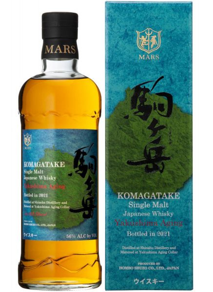 2021 Mars Komagatake Yakushima Aging Single Malt Japanese Whisky 750ml