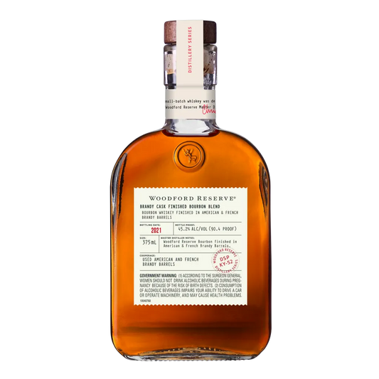 2021 Woodford Reserve Master's Collection Brandy Cask Finish Kentucky Straight Bourbon Whiskey 375ml