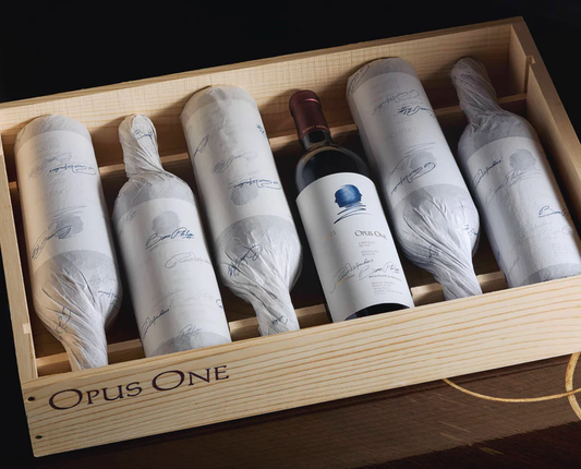 2021 Opus One Napa Valley Wooden Box 750ml Bundle 6-Pack