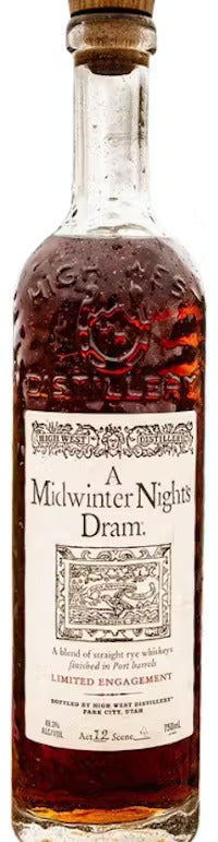 2024 High West Distillery A Midwinter Night's Dram Act 12 Straight Rye Whiskey 750ml