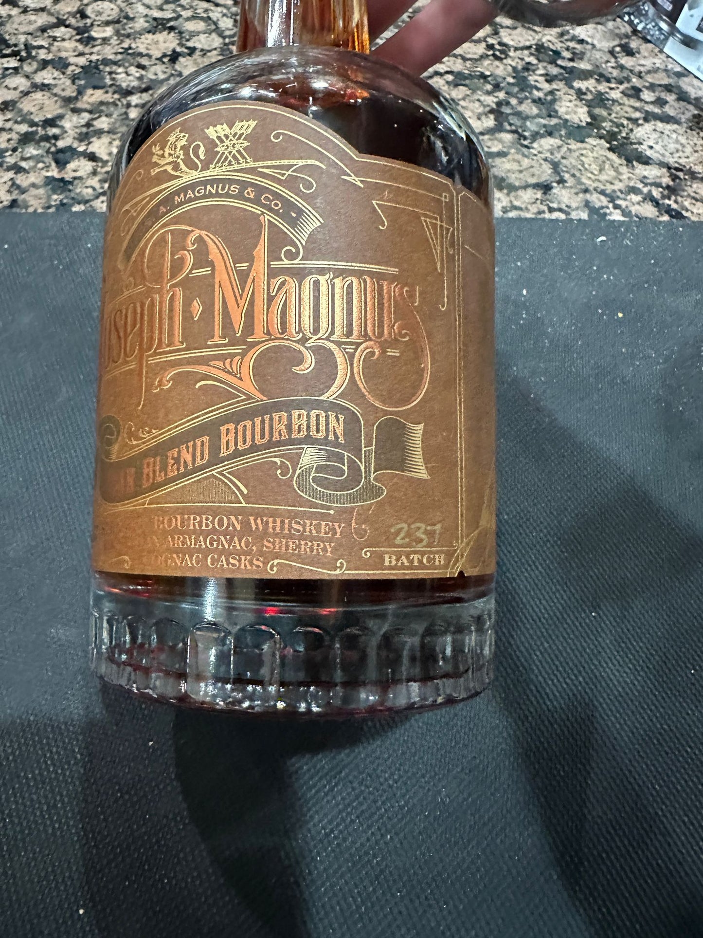 Joseph Magnus Cigar Blend Batch No. 237 Straight Bourbon 750ml