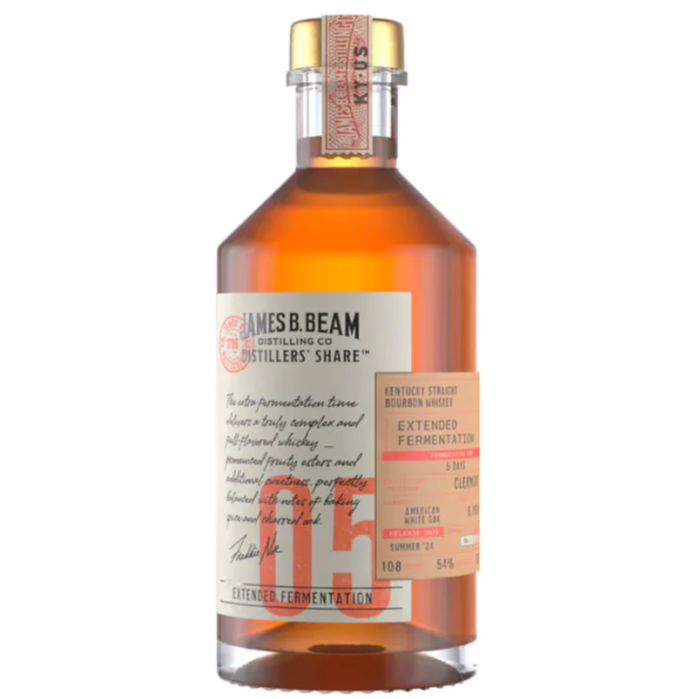 James B. Beam Distiller's Share 05 Extended Fermentation 6 Year Old Kentucky Straight Bourbon Whiskey 375ml