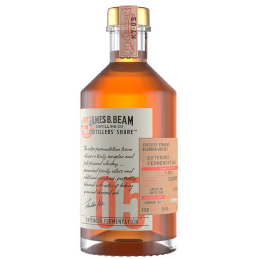 James B. Beam Distiller's Share 05 Extended Fermentation 6 Year Old Kentucky Straight Bourbon Whiskey 375ml