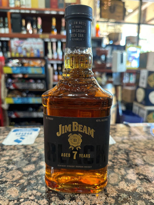 Jim Beam Black 7 Year Kentucky Straight Bourbon Whiskey 750ml