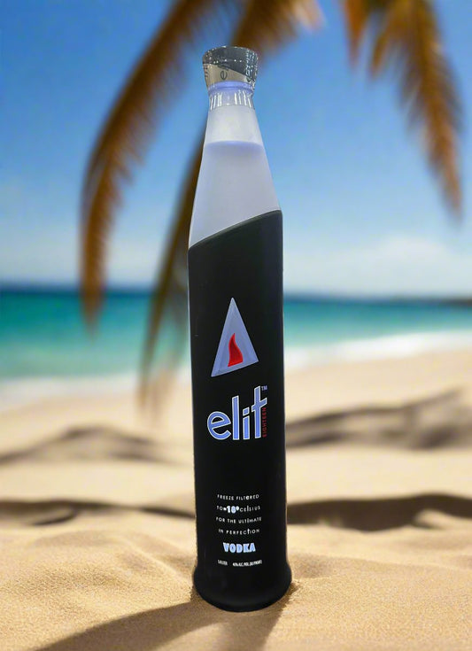 Stoli Elit Vodka Night Edition - Light Up Bottle 1Lt