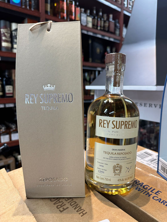 Rey Supremo Gran Reserve Reposado Tequila 750ml