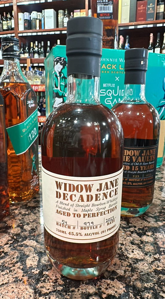 2023 Widow Jane Decadence Batch No.54 Straight Bourbon Whiskey 750ml