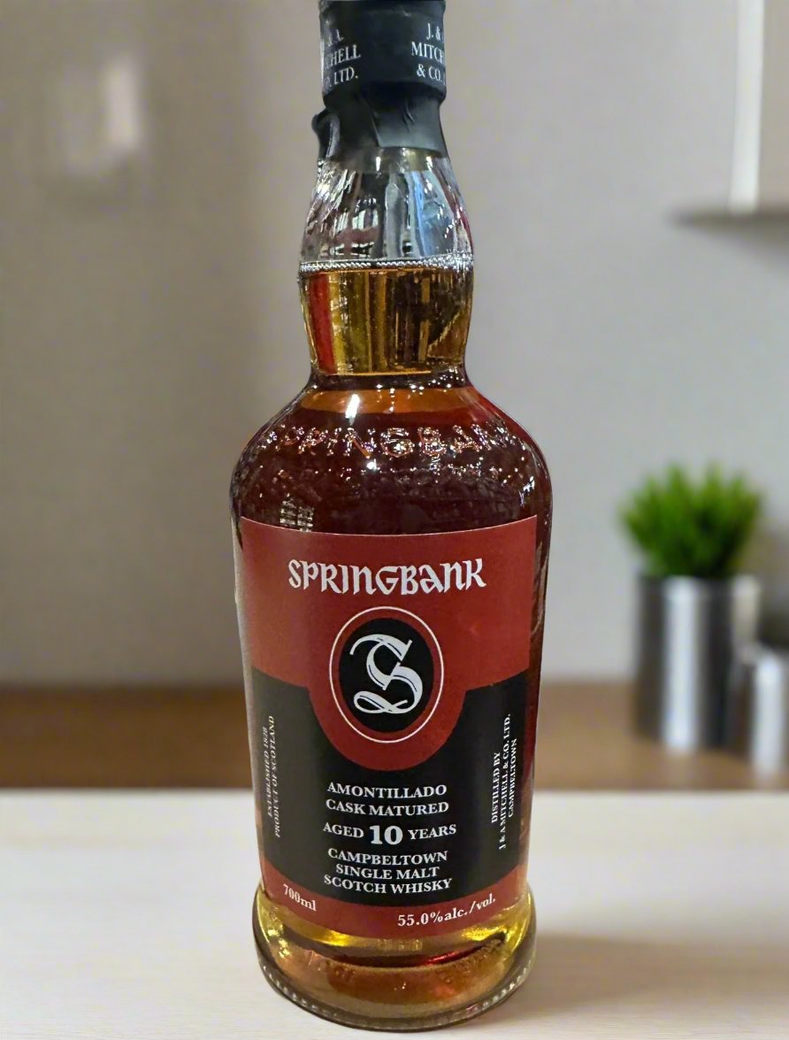 Springbank 10 Year Old Pedro Amontillado Cask Matured Single Malt Scotch Whisky 700ml