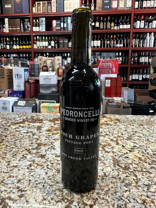 2018 Pedroncelli Four Grapes Dry Creek Valley Estate Port 375ml