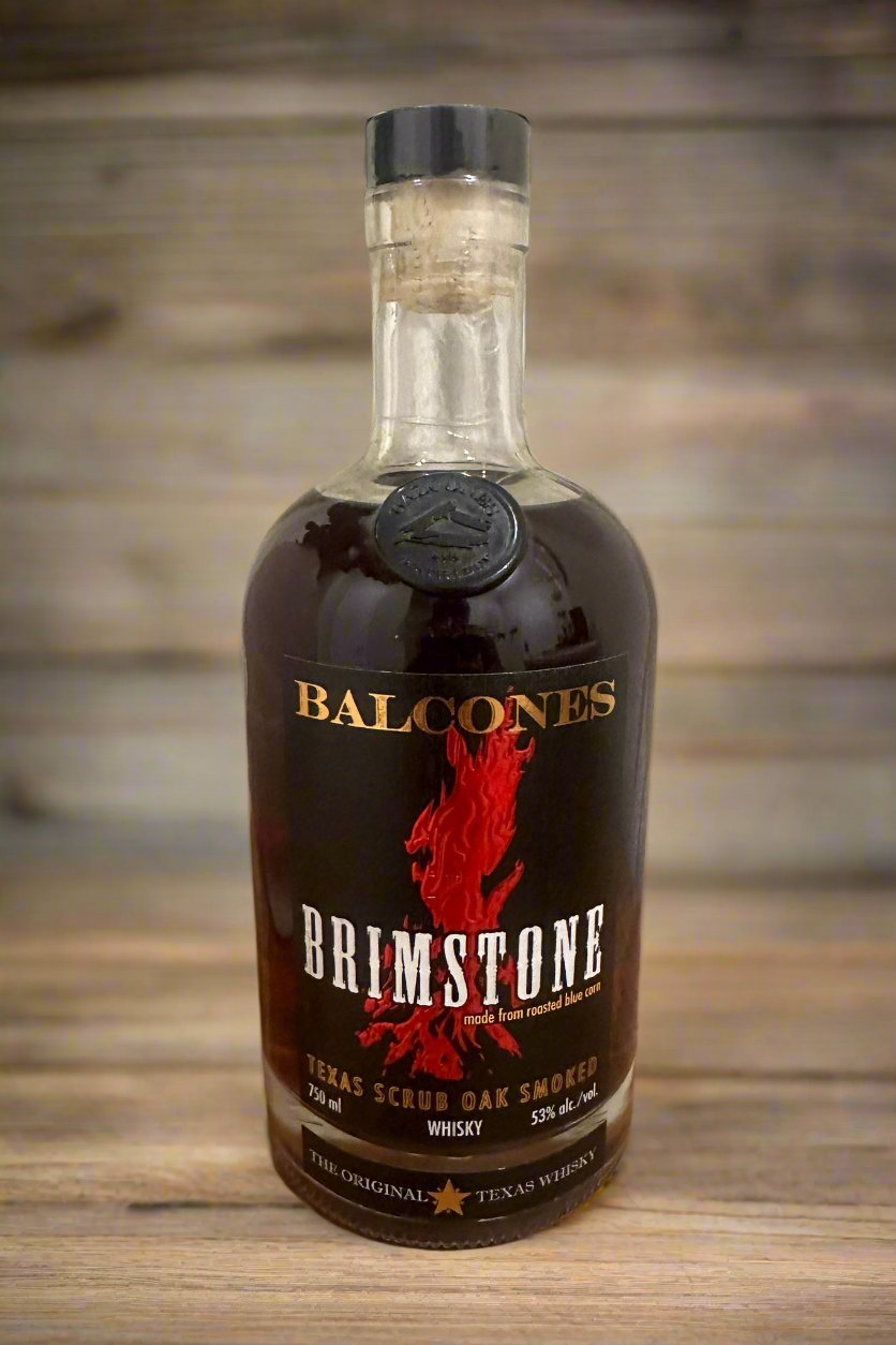 Balcones Distilling Brimstone Texas Scrub Oak Smoked Corn Whisky 750ml