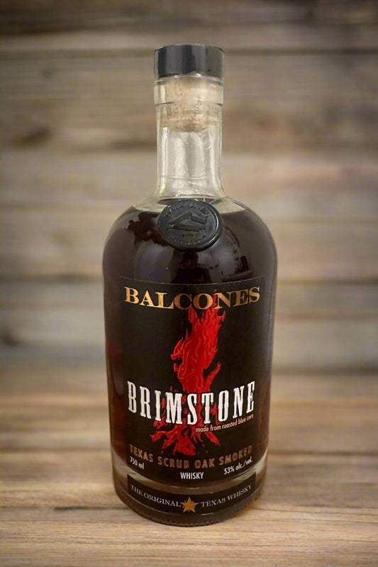 Balcones Distilling Brimstone Texas Scrub Oak Smoked Corn Whisky 750ml