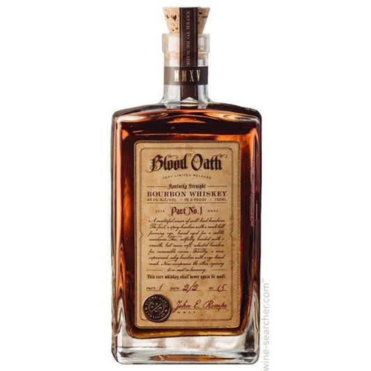 Blood Oath Pact No. 1 Kentucky Straight Bourbon Whiskey 750ml