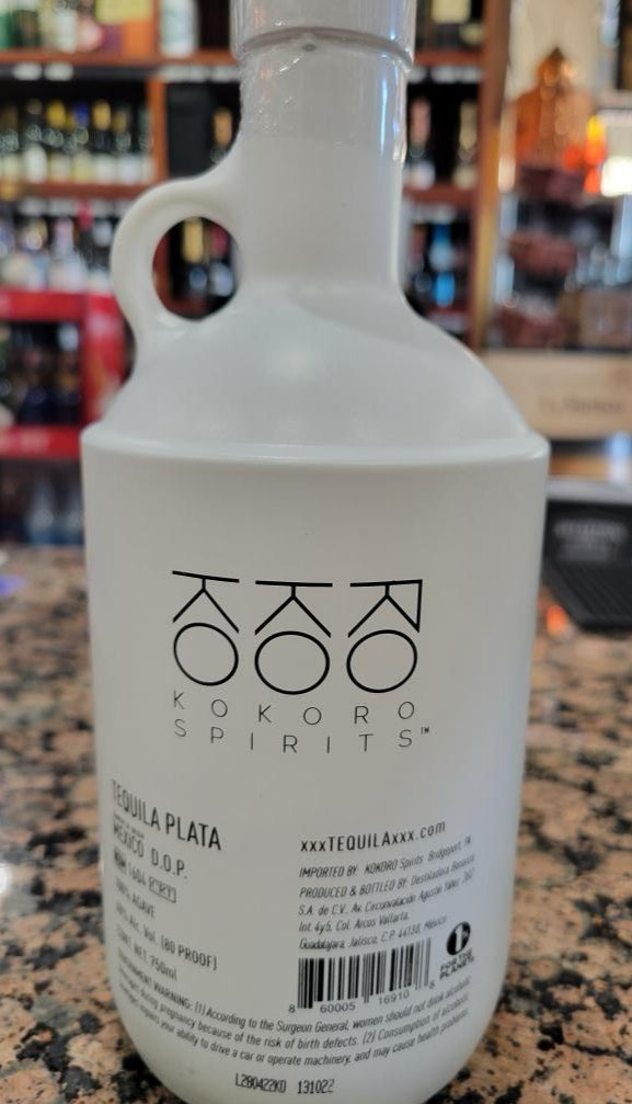 Kokoro Spirits Plata Tequila 750ml