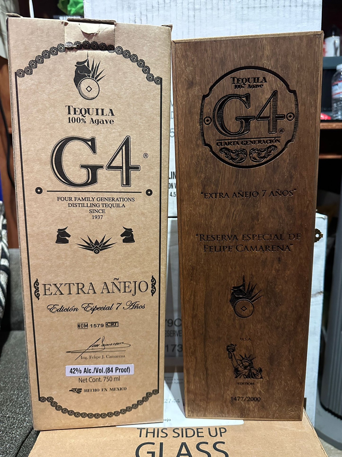 2024 G4 Reserva Especial 7 Year Extra Anejo Tequila 750ml