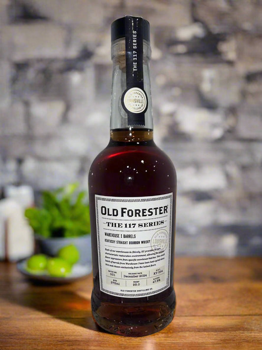 2024 Old Forester The 117 Series Warehouse I Barrels Batch #001 Straight Bourbon Whisky 375ml