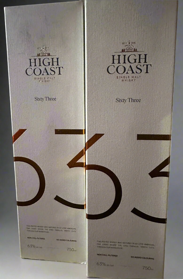 High Coast Sixty Three Batch 2- 63 Single Malt Whisky 750ml
