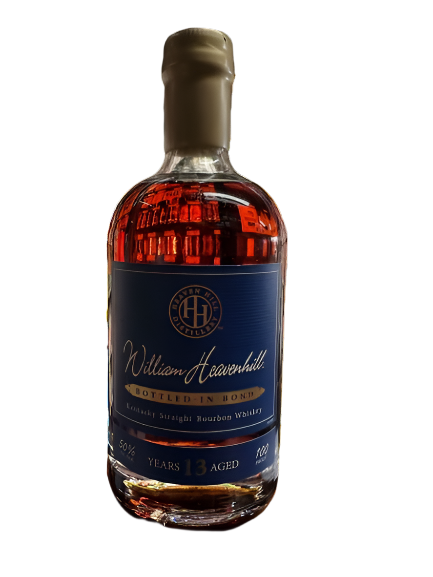 2024 William Heavenhill Small Batch Bottled in Bond 13 Year Straight Bourbon Whiskey 750ml