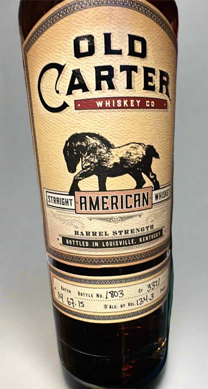Old Carter Batch 14 Barrel Strength Straight American Whiskey 750ml