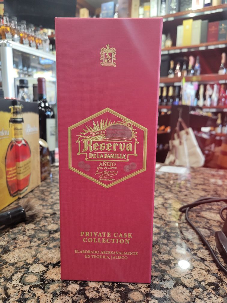 Jose Cuervo Reserva de la Familia Private Cask Anejo Tequila 750ml