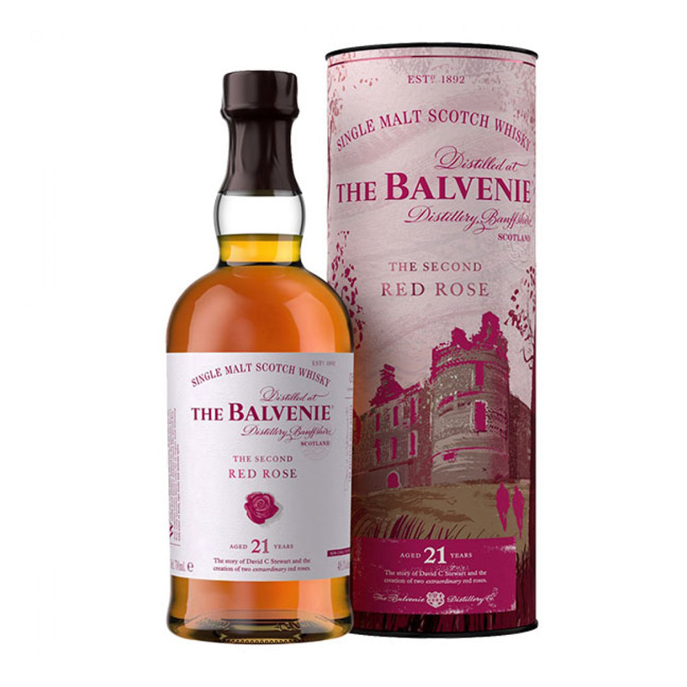 Balvenie The Second Red Rose 21 Year Old Single Malt Scotch Whisky 750ml