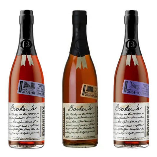 2024 Booker's Springfield, The Beam House and Master Distiller's Batch Kentucky Bourbon Whiskey 750ml Bundle 3-Pack