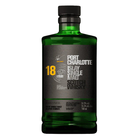 Bruichladdich Port Charlotte 18 Year Old Islay Single Malt Scotch Whisky 700ml