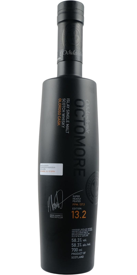 Bruichladdich Octomore Edition 13.2 Super Heavily Peated Single Malt Scotch Whisky 750ml