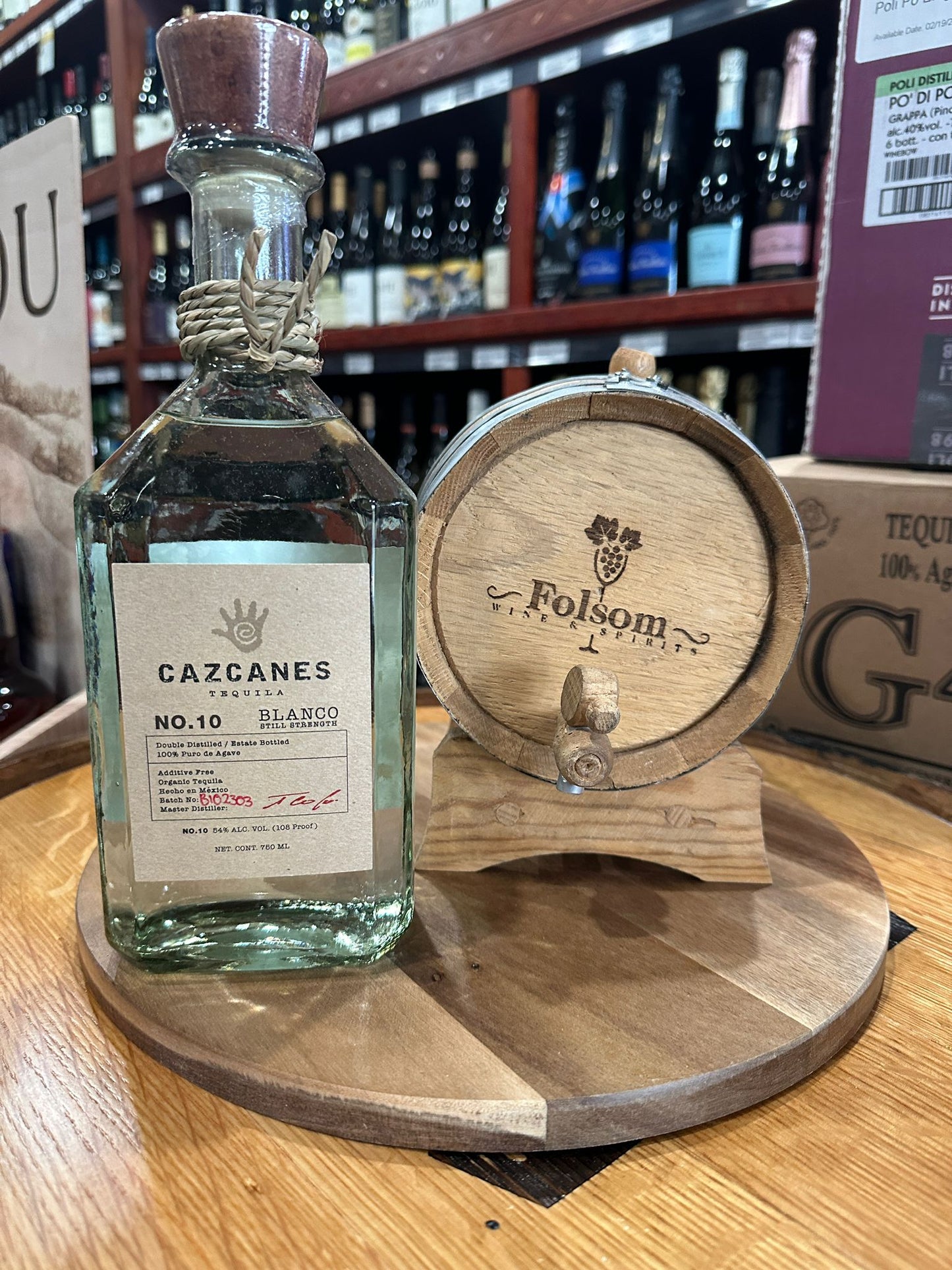 Cazcanes No.10 Still Strength Tequila Blanco 750ml