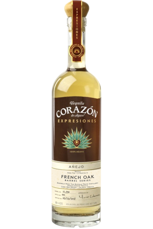 Corazon de Agave Barrel Series French Oak Anejo Tequila 750ml