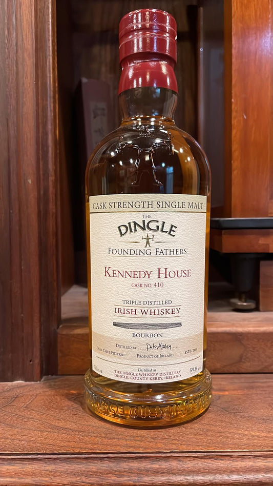 Dingle Kennedy House Cask Strength Single Malt Irish Whiskey 750ml