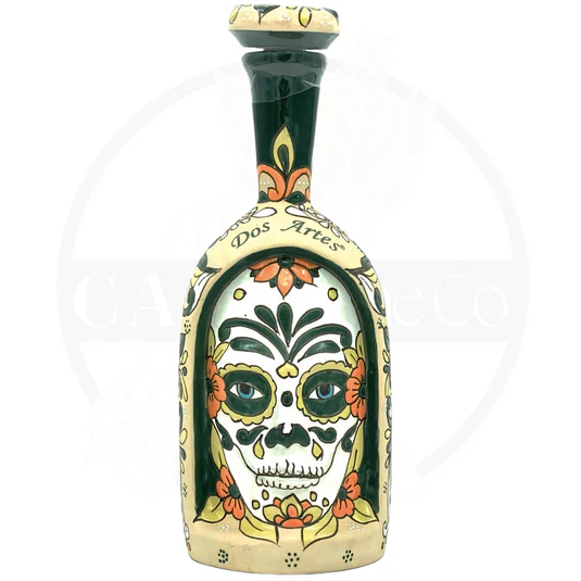 Dos Artes Skull Calavera Limited Edition Reposado Tequila 1Lt