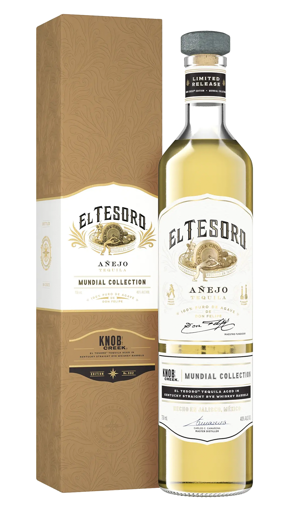 El Tesoro Mundial Collection: Knob Creek 750ml