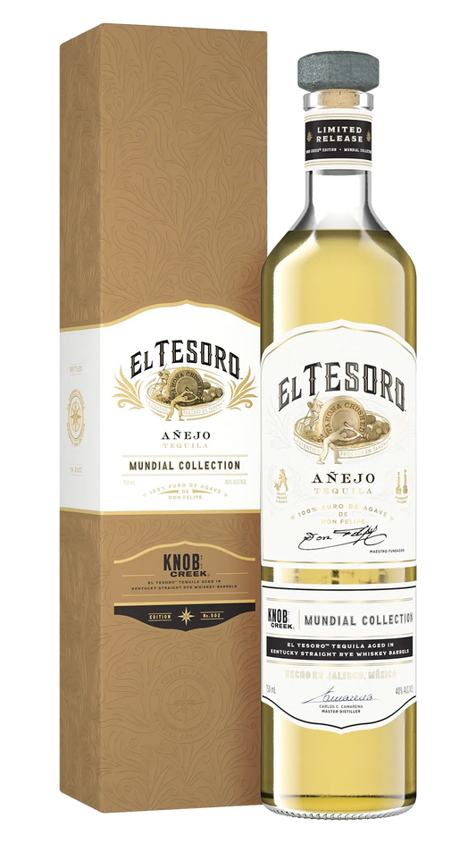 El Tesoro Mundial Collection: Knob Creek 750ml