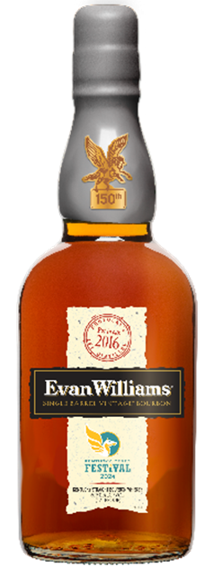 2024 Evan Williams 150th Edition Derby Festival Pegasus Pin Straight Bourbon Whiskey 750ml