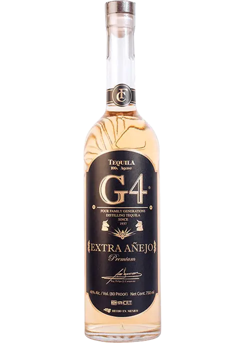 G4 Extra Anejo Tequila 750ml