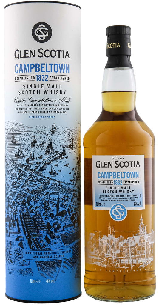 Glen Scotia Campbeltown 1832 Single Malt Scotch Whisky 750ml