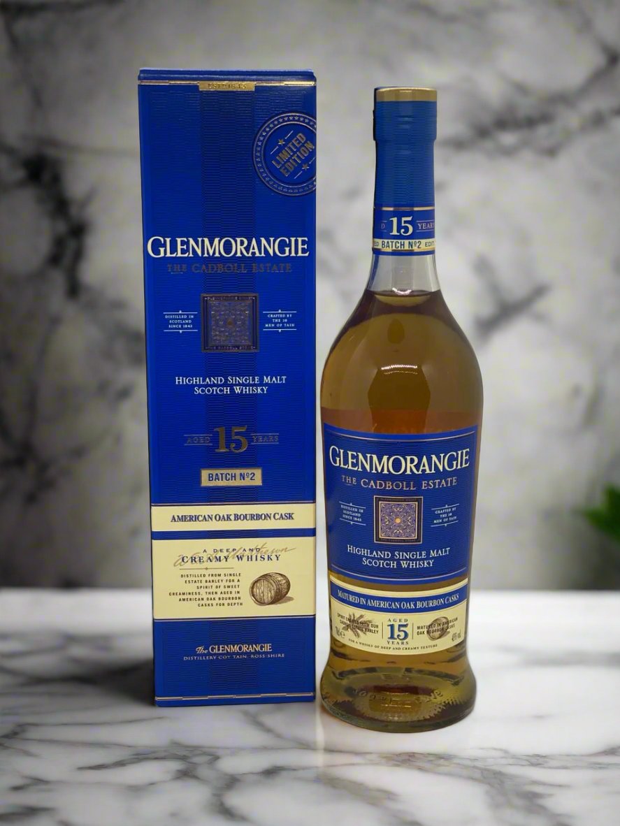 Glenmorangie The Cadboll Estate Limited Edition 15 Year Old Single Malt Scotch Whisky 750ml