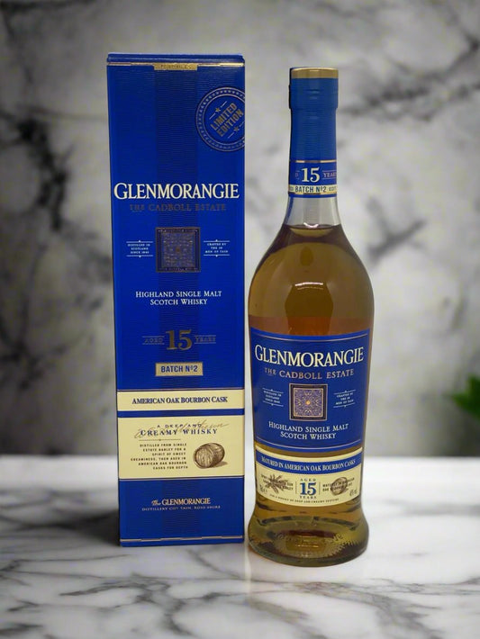 Glenmorangie The Cadboll Estate Limited Edition 15 Year Old Single Malt Scotch Whisky 750ml