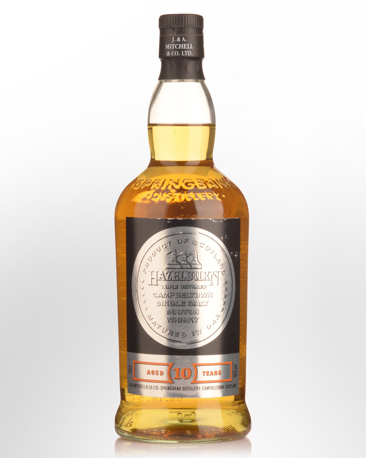 Hazelburn Triple Distilled 10 Year Old Single Malt Scotch Whisky 700ml