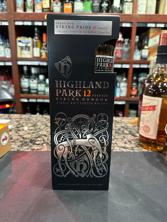 Highland Park Viking Honour 12 Year Old Single Malt Scotch Whisky 750ml