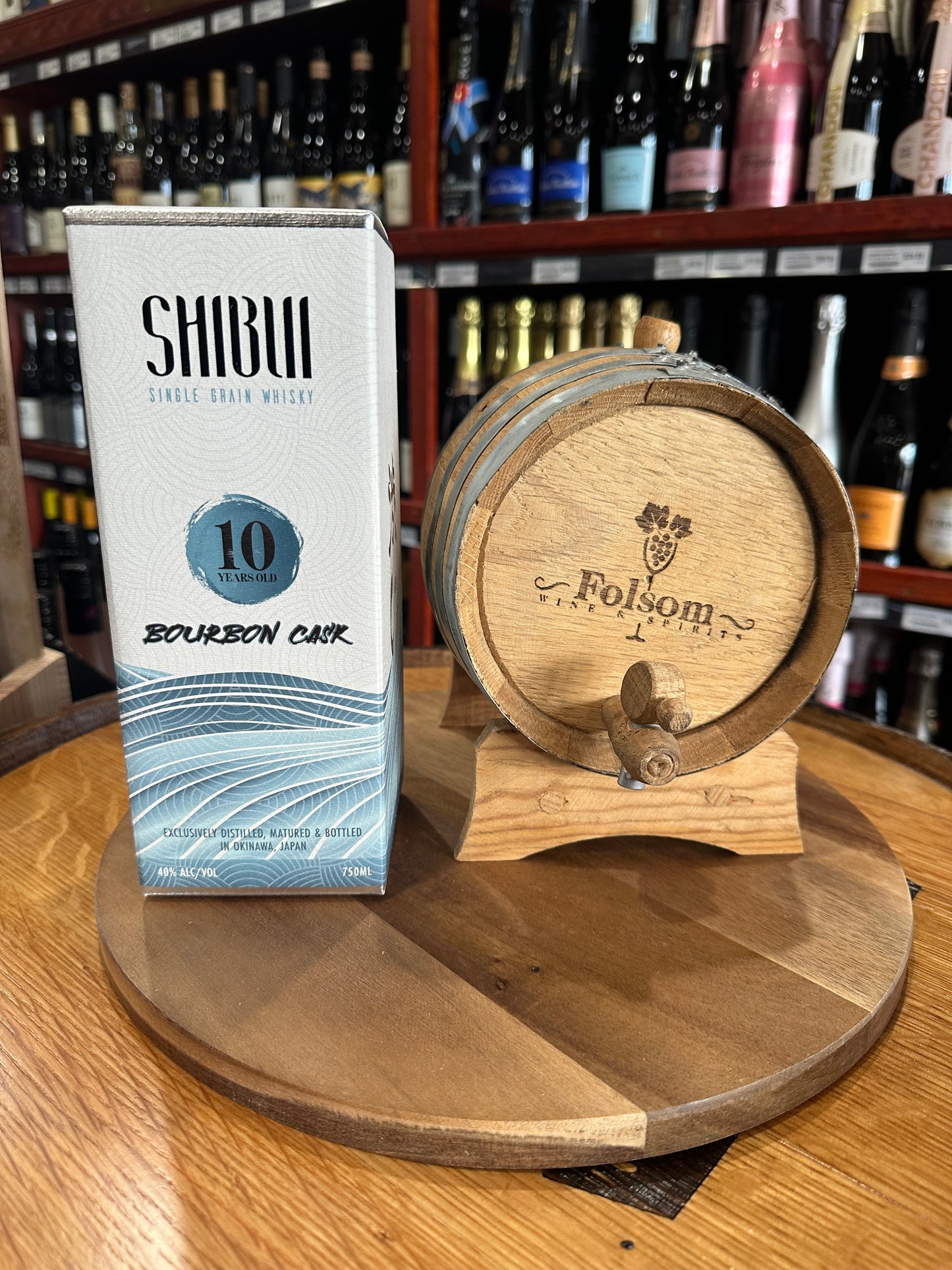 Shibui 10 Year Old Bourbon Cask Single Grain Whisky 750ml