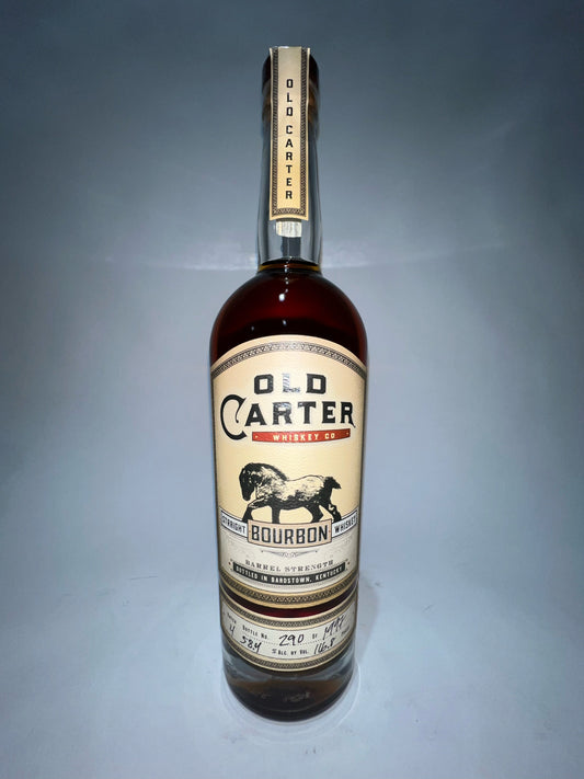 Old Carter Batch 4 Straight Bourbon Whiskey 750ml