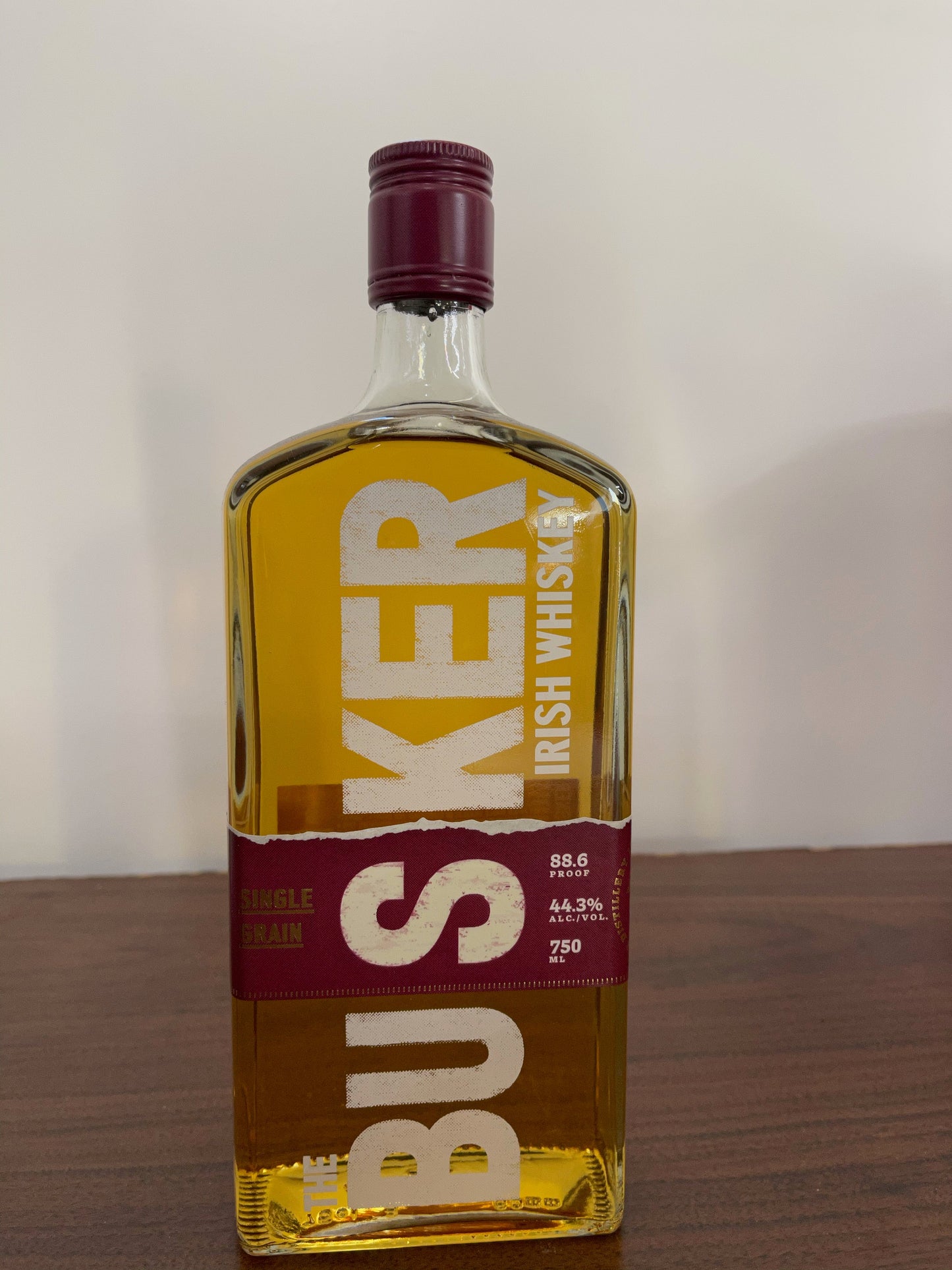 The Busker Single Grain Irish Whiskey 750ml