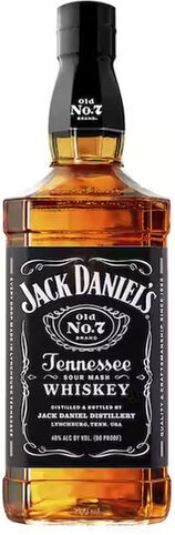 Jack Daniel’s Old No. 7 Black Label Tennessee Whiskey 1.75Lt