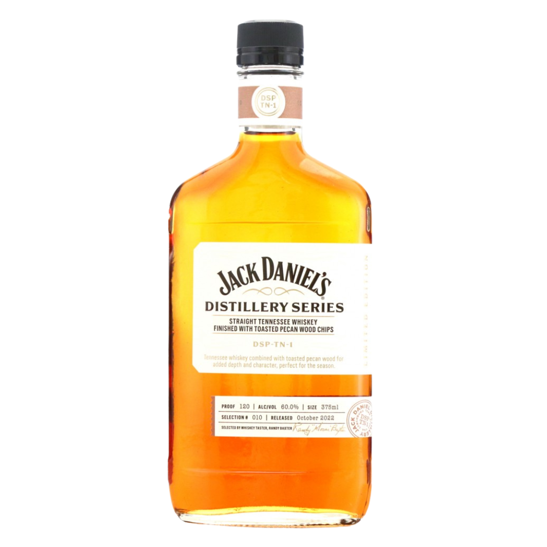 Jack Daniel's Series Straight Finished With Toasted Pecan Wood Chips 010 Tennessee Whiskey 375ml