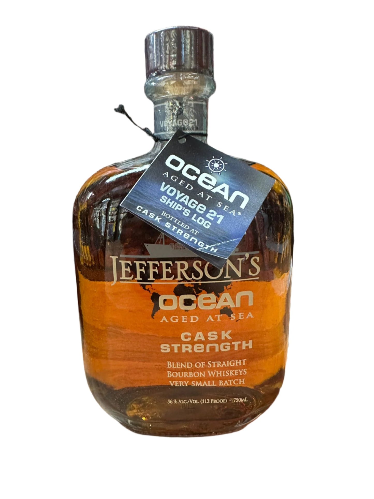Jefferson's Ocean Aged at Sea Very Small Batch Straight Bourbon Whiskey 750ml