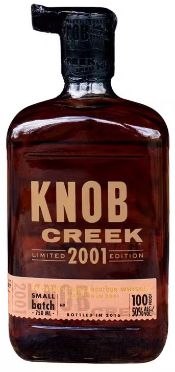 2001 Knob Creek Small Batch Limited Edition Batch 5 Straight Bourbon Whiskey 750ml