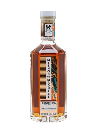 Method and Madness Single Pot Still Irish Whiskey 700ml