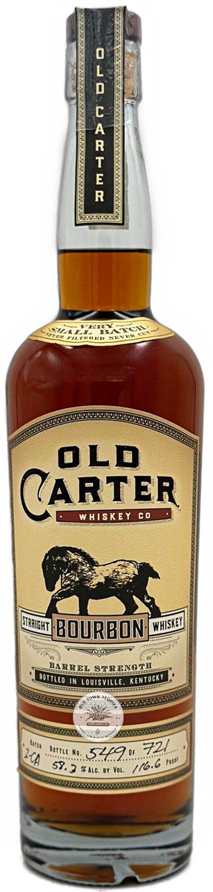 Old Carter Batch 2 Straight Bourbon Whiskey 750ml